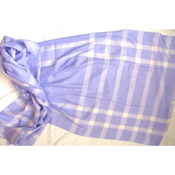 Cashmere Plaid Woven Shawl Bfpd008